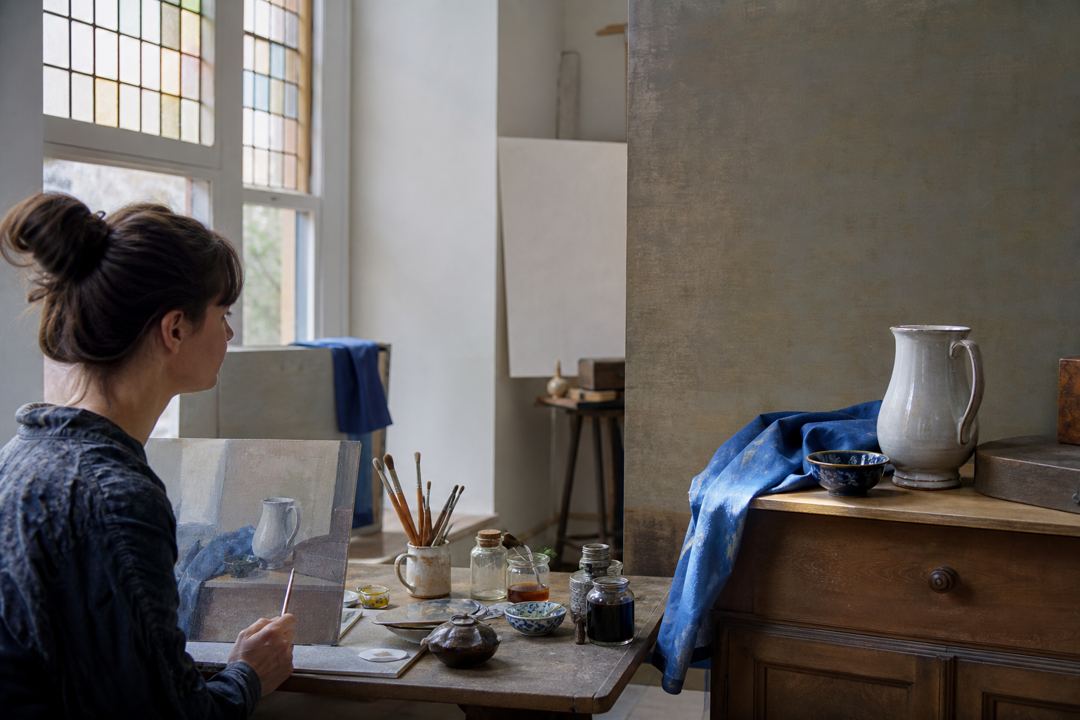 Redactioneel beeld bij Jan Vermeer en de kunst van het observeren: Wat moderne kunstenaars van zijn observatietechnieken kunnen leren